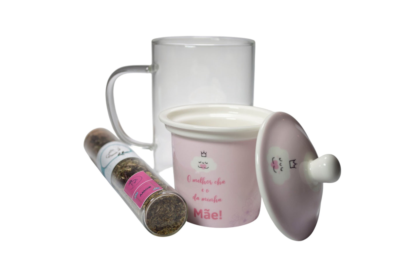 Pack 2. Taza con infusor y tapa incluida + blend.