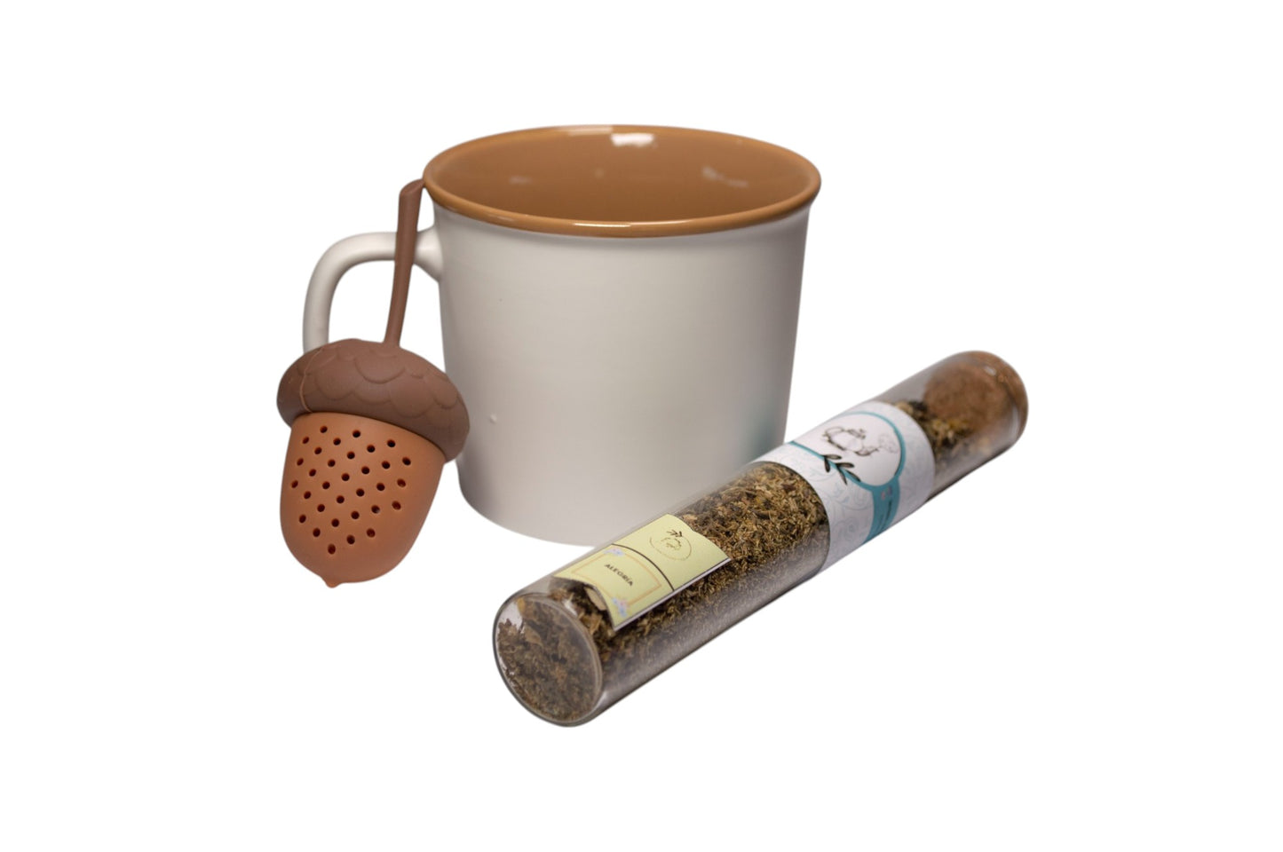 Pack 1. Taza + infusor + blend.