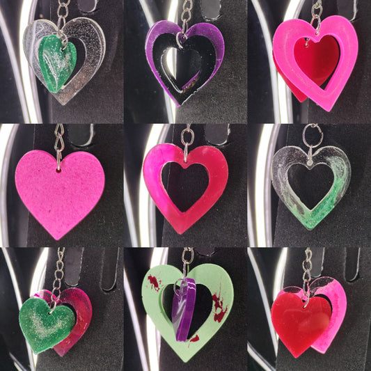 Llaveros corazones