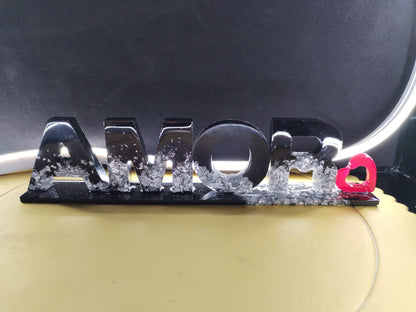 Palabra breve 4 letras + base + adorno